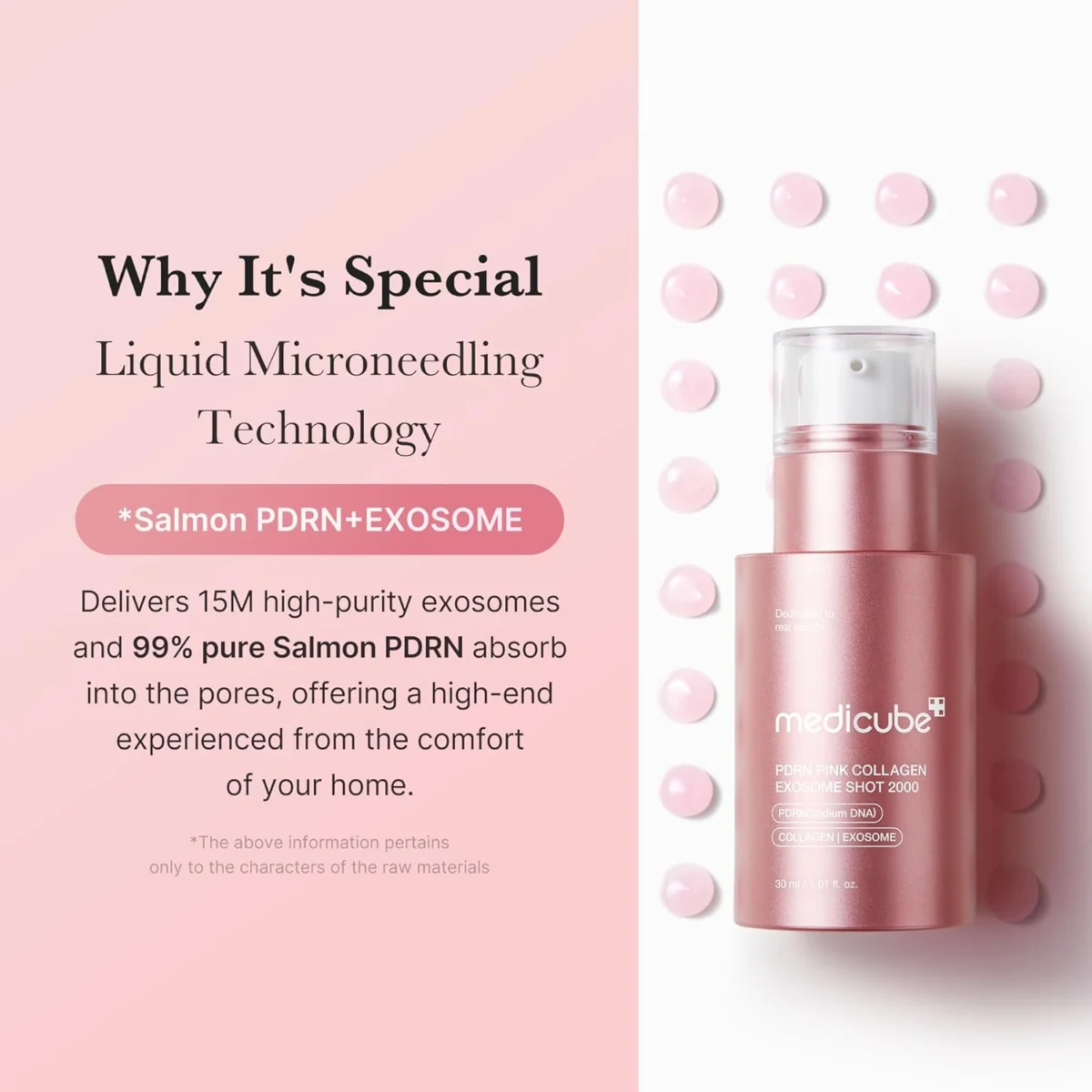 Medicube PDRN Pink Exosome Shot Serum 30ml