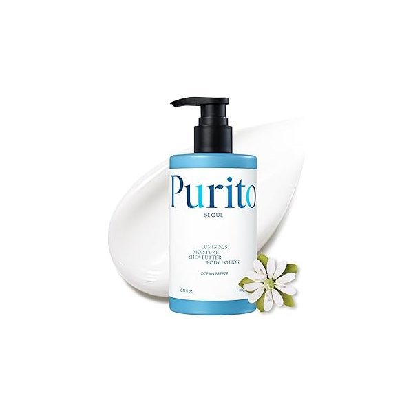 PURITO SEOUL Luminous Moisture Shea Butter Body Lotion Ocean Breeze 300ml