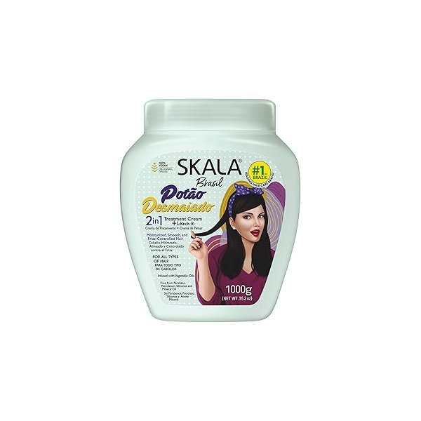Brasil Potao Desmaiado 2IN1 Treatment Cream + Leave In 35.2OZ / 1000G