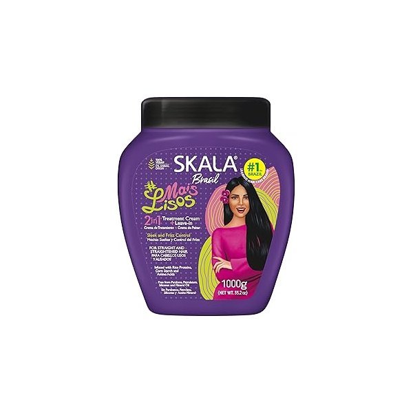 Expert Mais Lisos 2IN1 Treatment Cream + Leave In 35.2OZ / 1000G