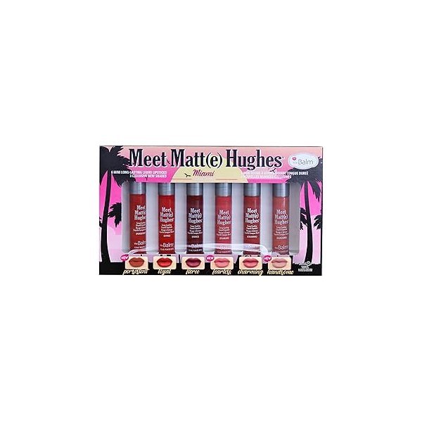 THE BALM Meet Matte Hughes Mini Lipstick Kit - Miami