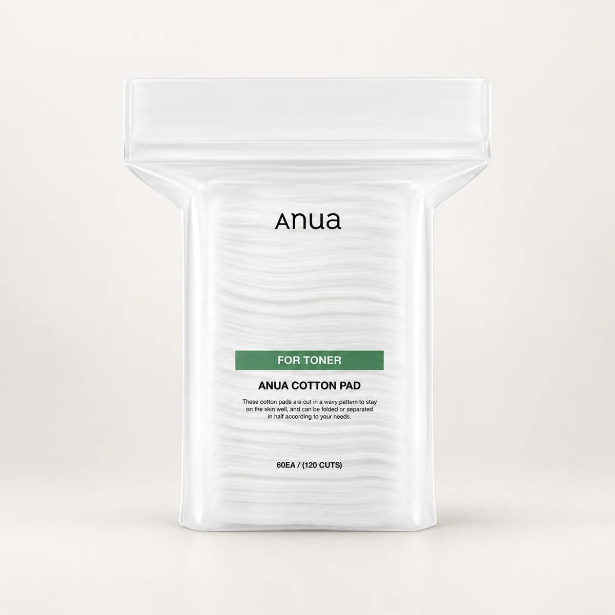 ANUA Cotton Pad For Toner – 60 Pads