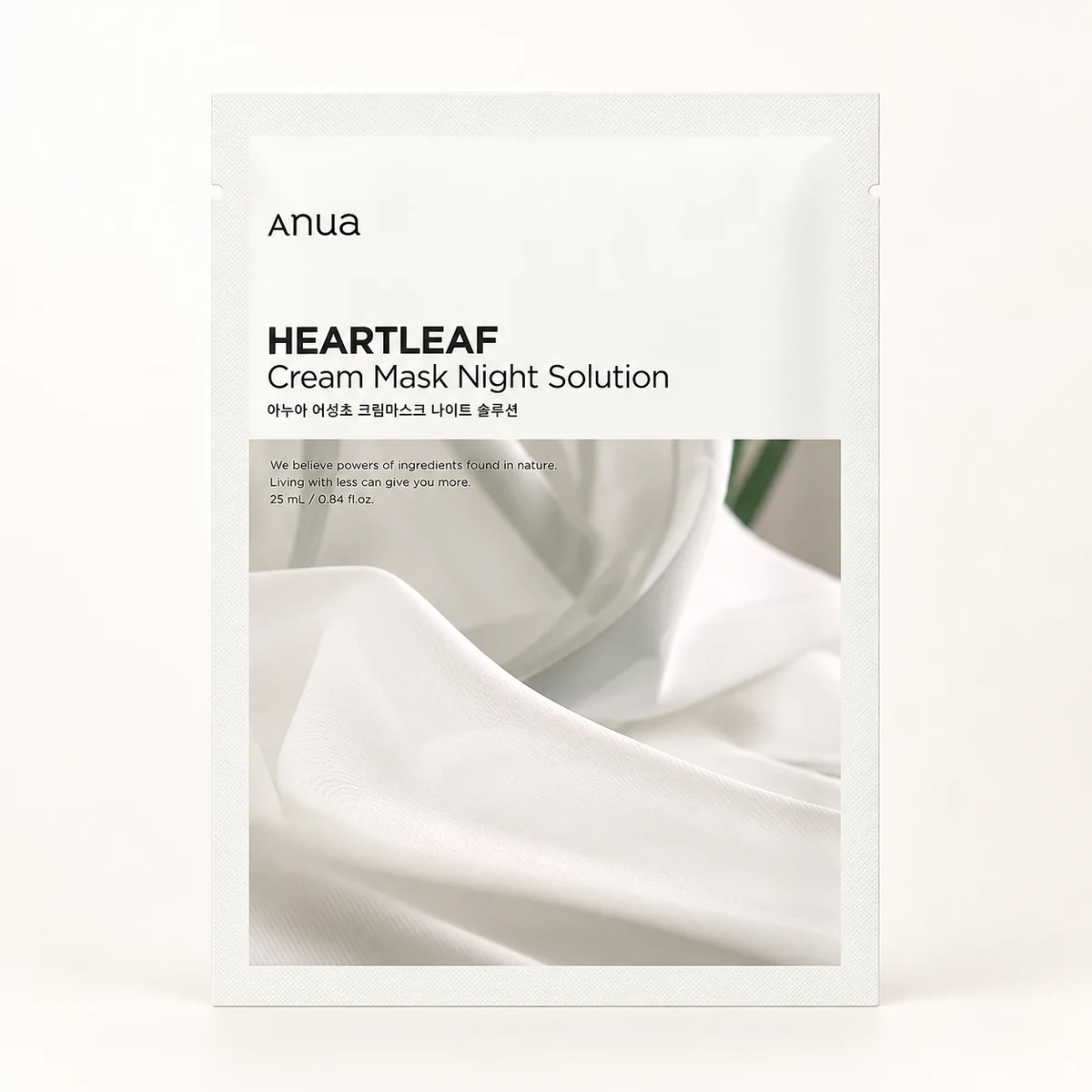 ANUA Heartleaf Cream Sheet Mask Night Solution 25 ml – 1EA