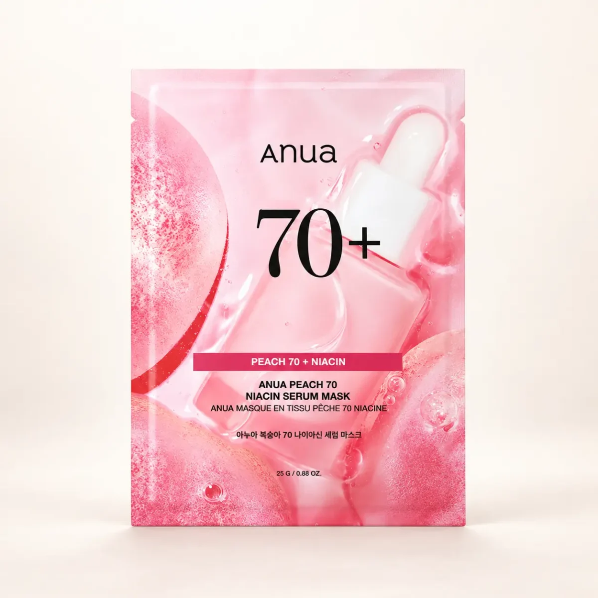 ANUA Peach 70 Niacin Serum Mask 25 ml – 1EA
