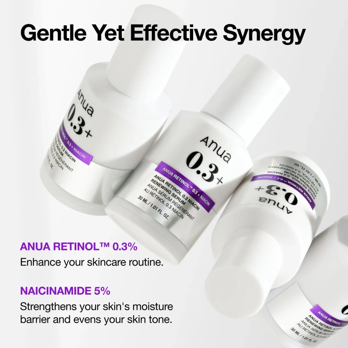 ANUA Nano Retinol™ 0.3% + Niacin Renewing Serum 30 ml