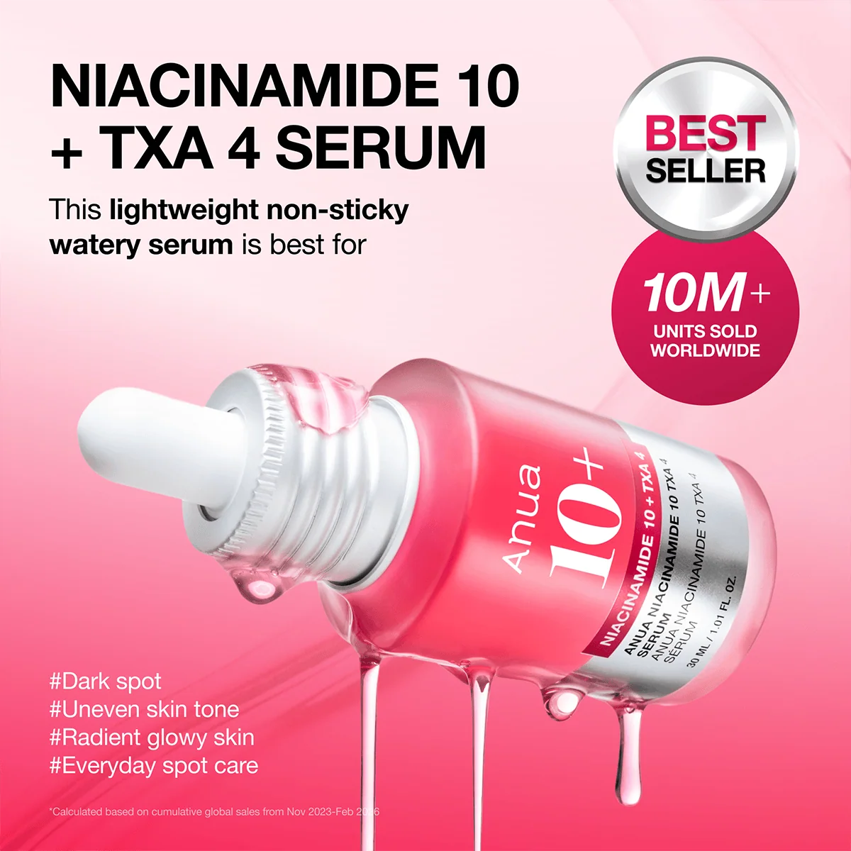 ANUA Niacinamide 10 TXA 4 Serum 30 ml