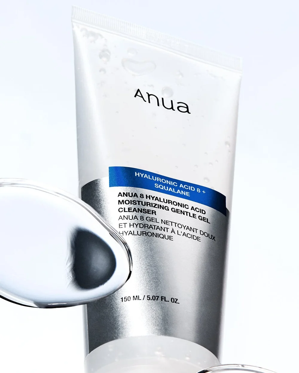 ANUA 8 Hyaluronic Acid Moisturizing Gentle Gel Cleanser 150 ml