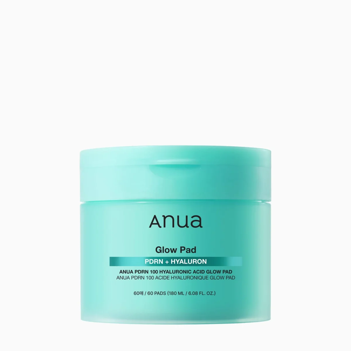 ANUA PDRN 100 Hyaluronic Acid Glow Pad 180 ml / 60 Pads