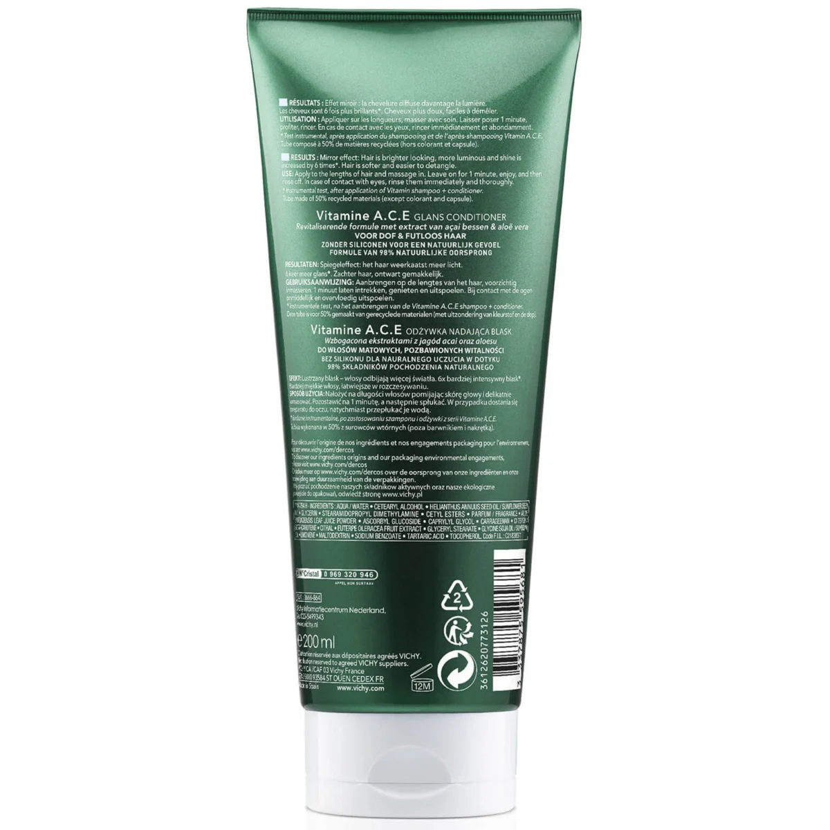 VICHY Dercos Nutrients Vitamin A.C.E Conditioner 200ml