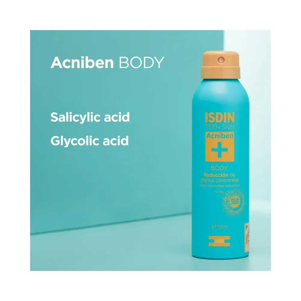 Isdin Acniben Anti-Blemish Body Spray 150ml