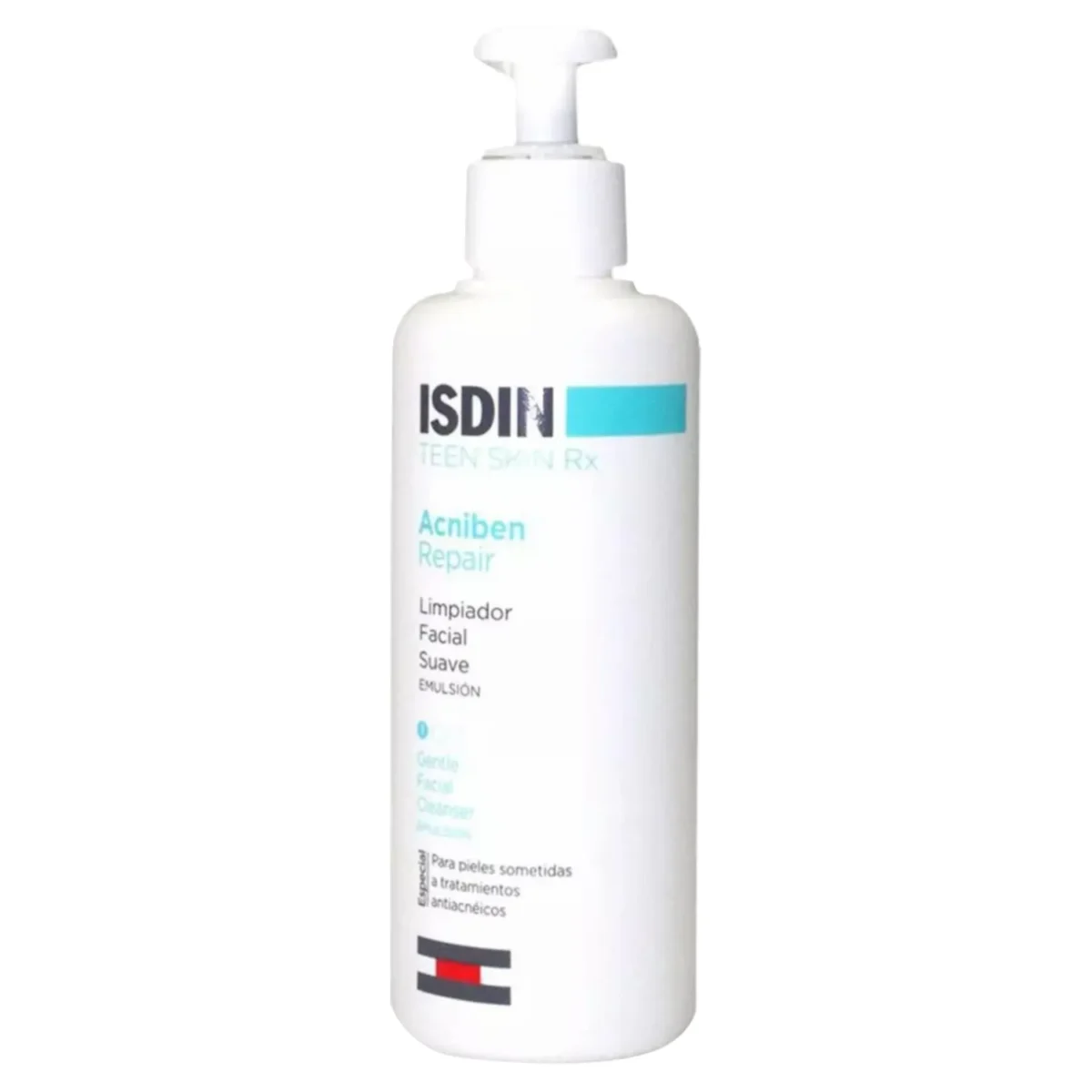 Isdin Teen Skin Acniben Repair Emulsion, Anti-Acne Facial Cleanser 180ml