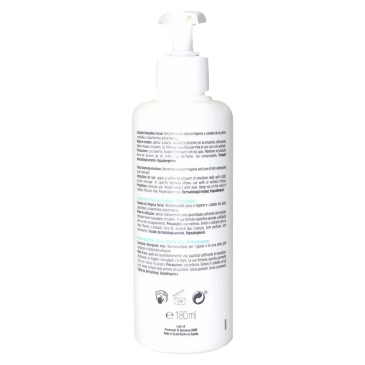 Isdin Teen Skin Acniben Repair Emulsion, Anti-Acne Facial Cleanser 180ml