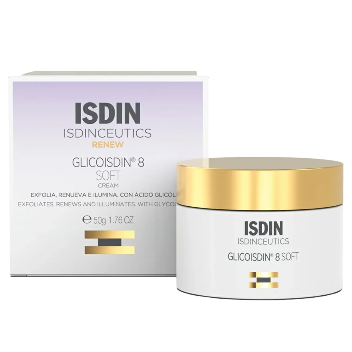 Isdin Isdinceutics Glicoisidin 8 Glycolic Acid Soft Cream 50ml