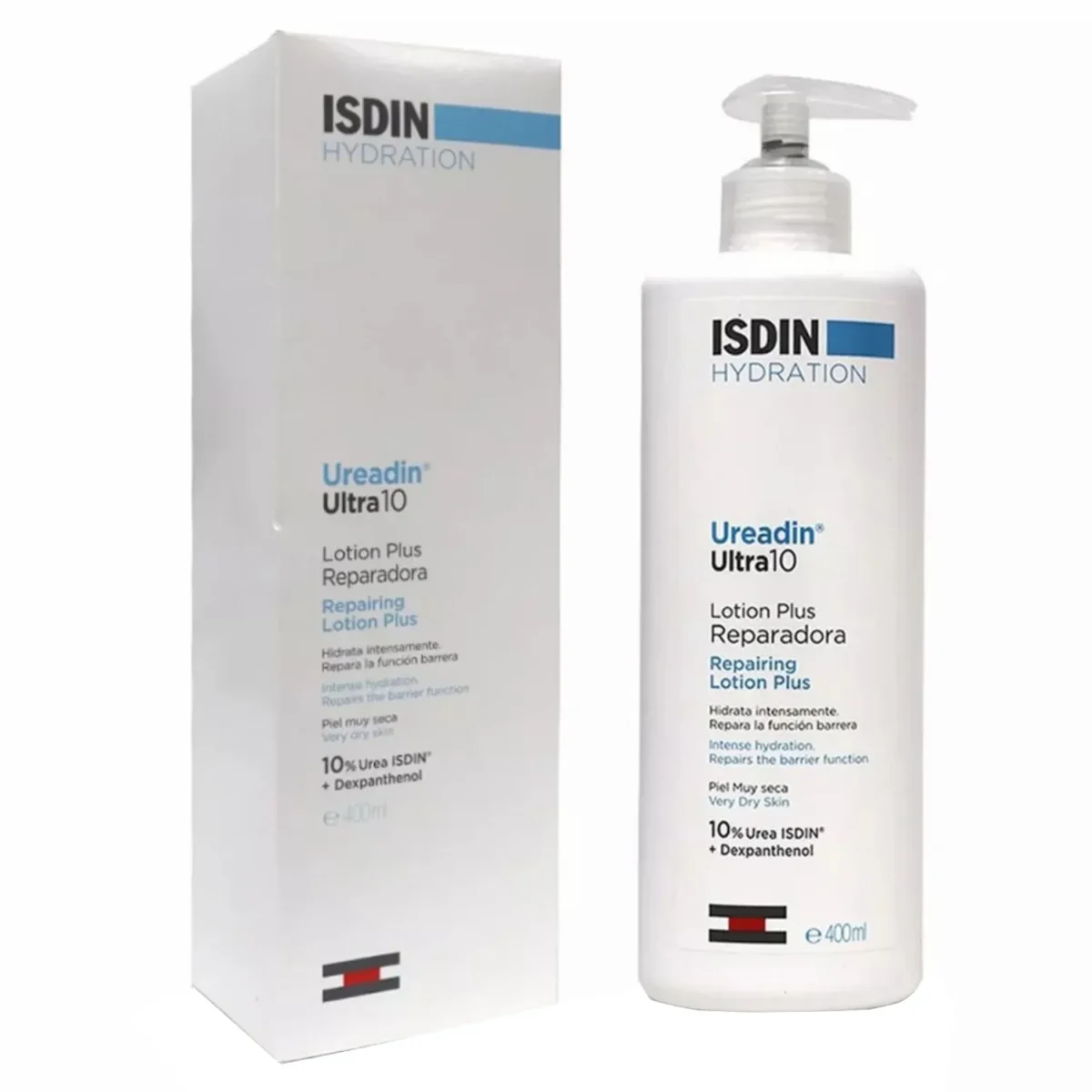 Isdin Ureadin Ultra10 Repairing Lotion Plus, Moisturizer For Dry Skin 400ml