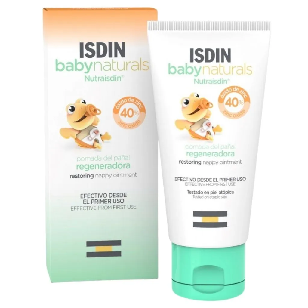 Isdin Babynaturals 40% Zinc Oxide Restoring Nappy Ointment 50ml