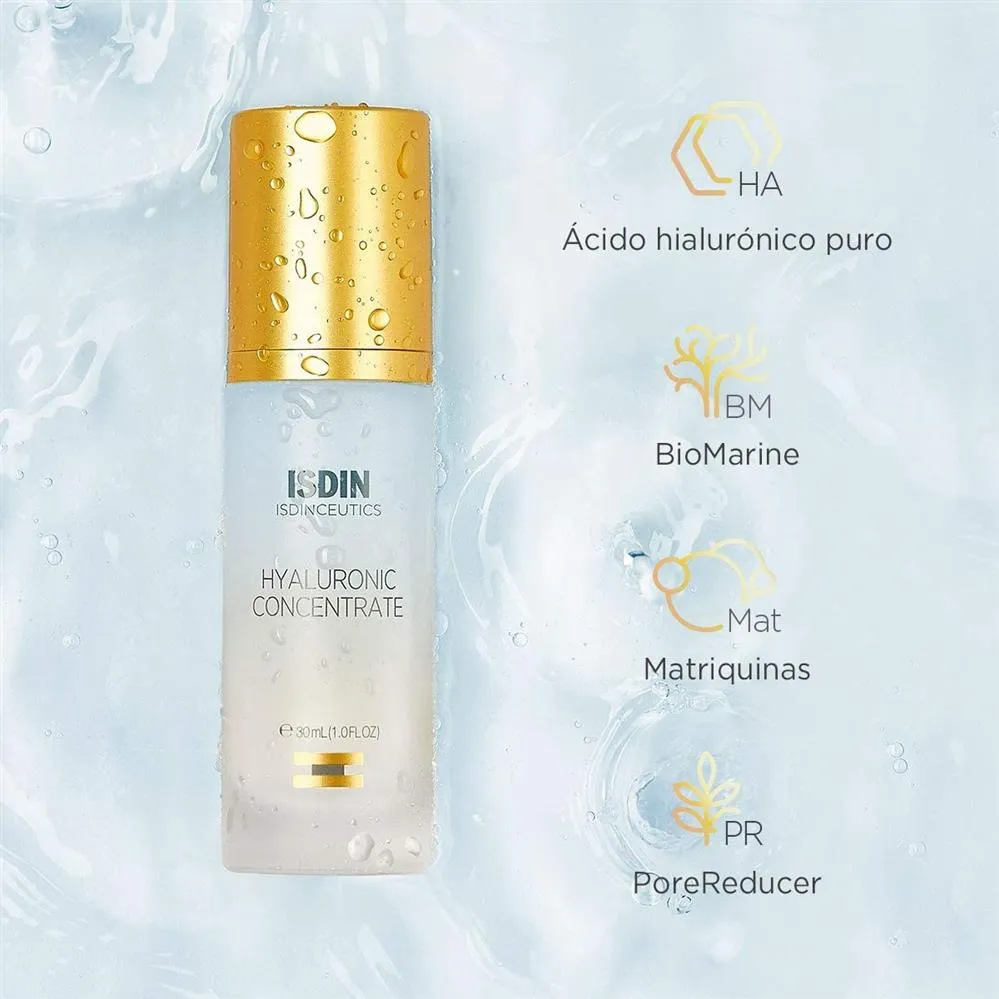 Isdin Isdinceutics Hyaluronic Concentrate Hydrating Antiwrinkle Serum 30ml