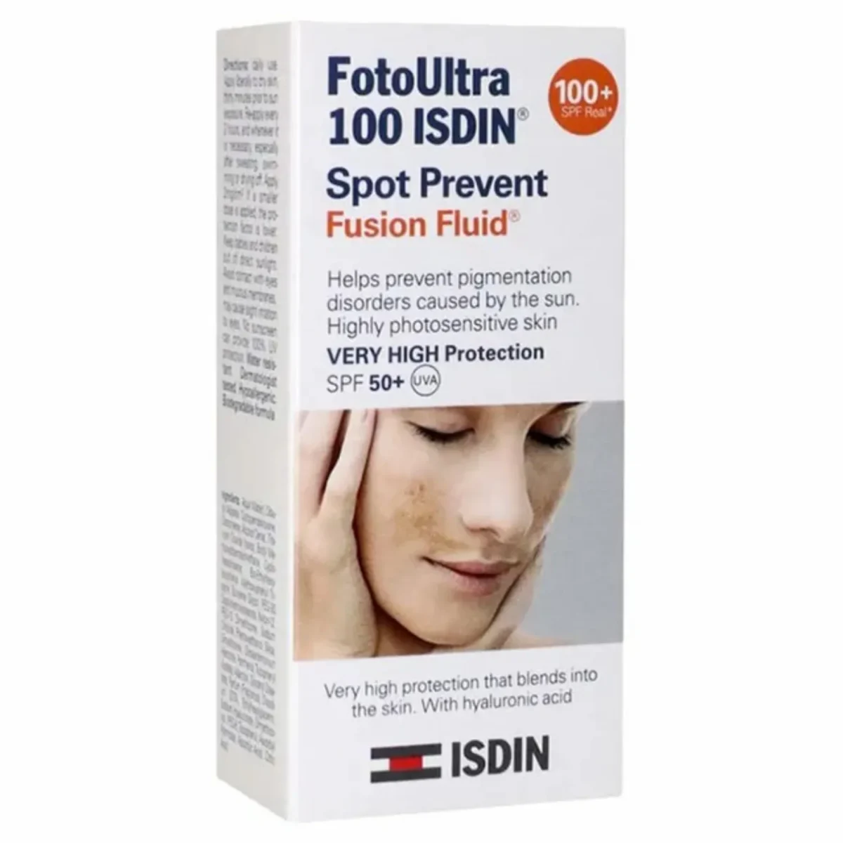 Isdin FotoUltra 100 Spot Prevent SPF 50+ Fusion Fluid Sunscreen 50ml