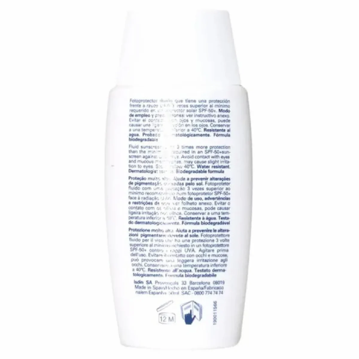 Isdin FotoUltra 100 Spot Prevent SPF 50+ Fusion Fluid Sunscreen 50ml