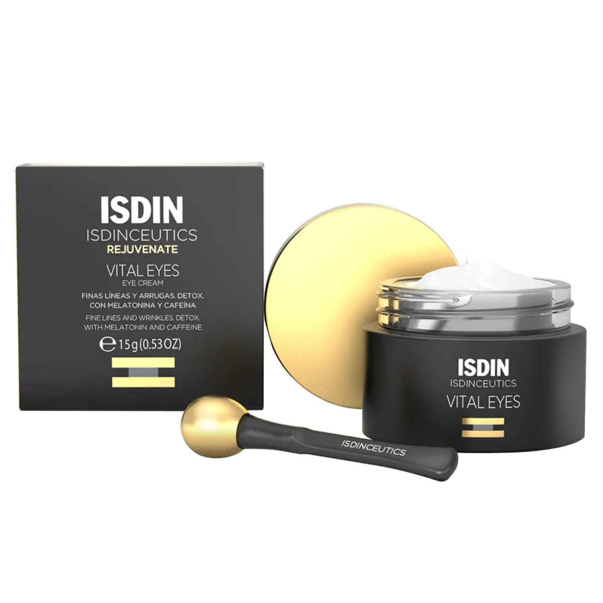 Isdin Isdinceutics Vital Eyes, Repairing Night Eye Cream With Melatonin 15g