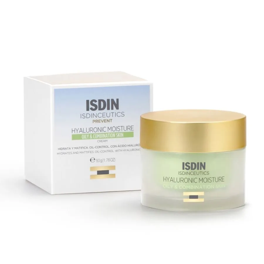 Isdin Isdinceutics Hyaluronic Moist, Moisturizer Cream For Oily & Combination Skin 50ml