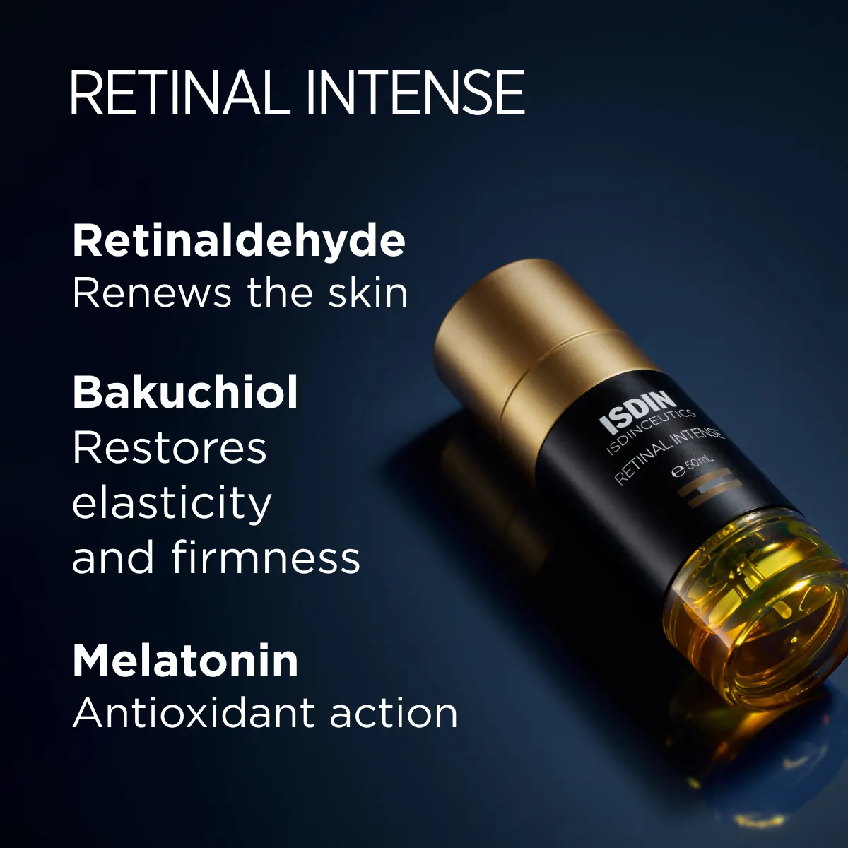 Isdin Isdinceutics Retinal Intense Anti-Wrinkle Night Serum With Retinaldehyde 50ml
