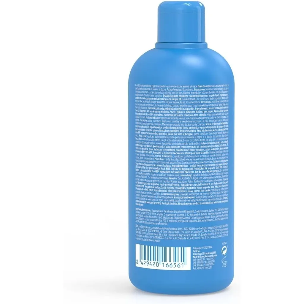 Isdin Nutratopic Pro-Amp Emollient Gel Body Wash 400ml