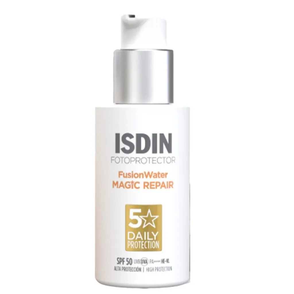 Isdin Fusion Water Magic Repair SPF 50+ Antiphotoaging Sunscreen 50ml