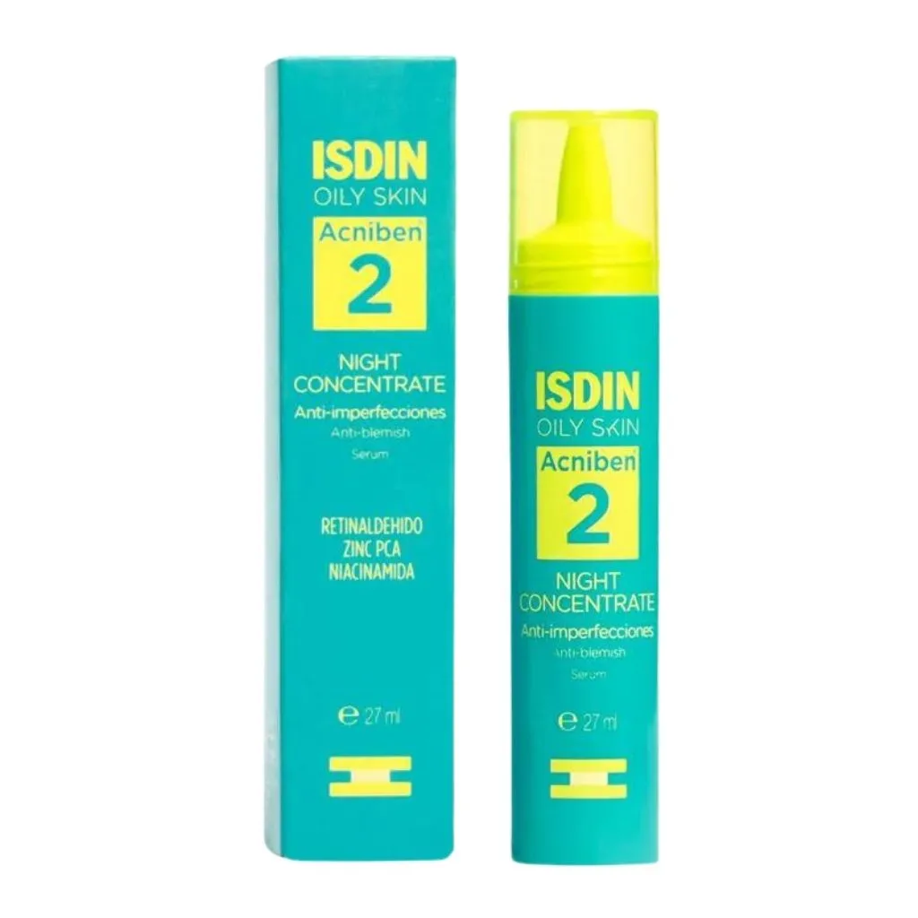 Isdin Acniben Anti-Blemish Night Serum With Retinaldehyde 27ml