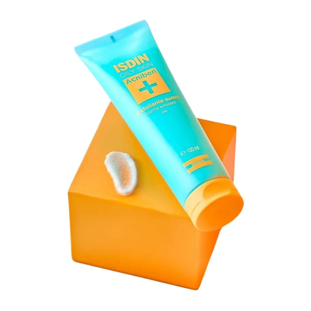 Isdin Acniben Exfoliating Scrub For Face, Pore-Cleansing Gel 100ml
