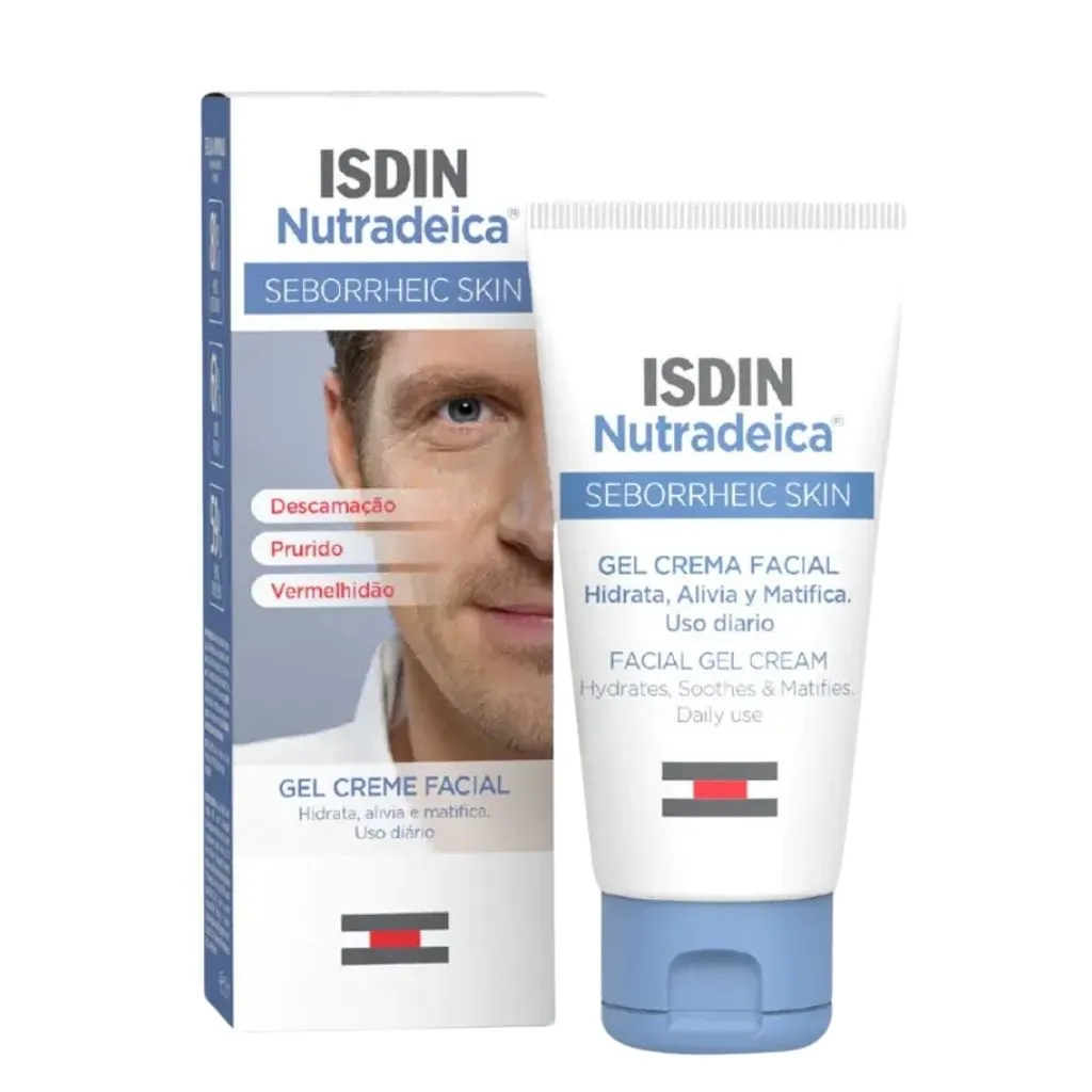 Isdin Nutradeica Seborrheic Skin Facial Gel Cream 50ml