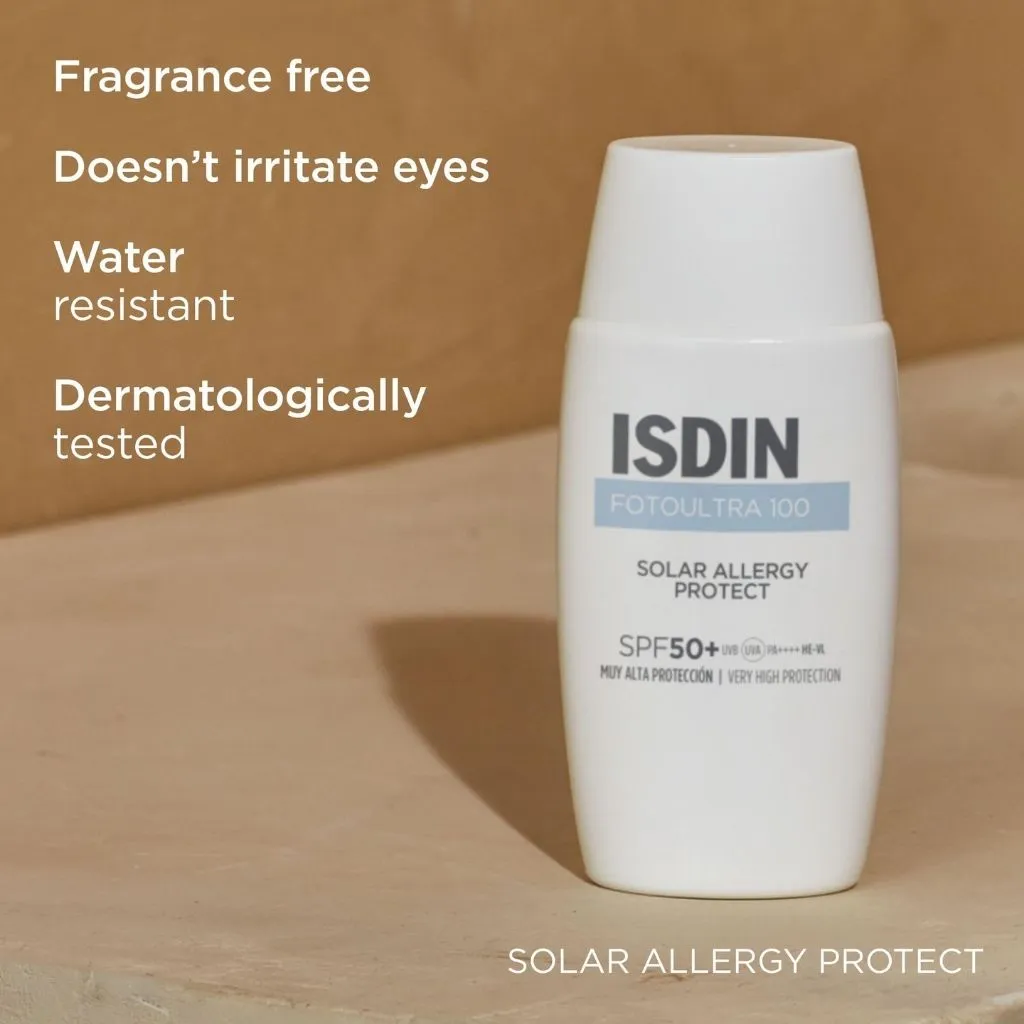 Isdin Foto Ultra 100 Solar Allergy Protect SPF 50+ Sunscreen 50ml