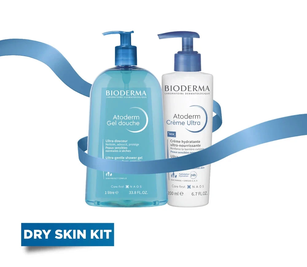 Bioderma Atoderm Dry Skin Routine