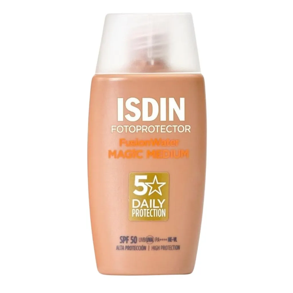 Isdin Fotoprotector Fusion Water Magic Medium Tinted Sunscreen SPF 50+ 50ml