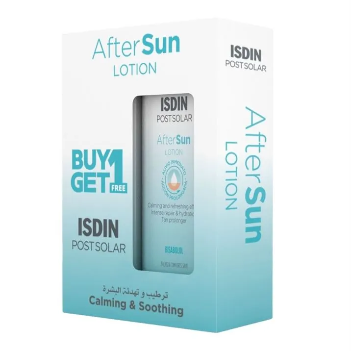 Isdin Fotoprotector Post Solar After Sun Lotion, B1G1 PROMO PACK