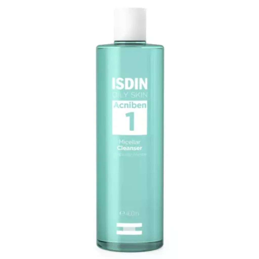 Isdin Oily Skin Acniben 1 Micellar Cleanser 400ml