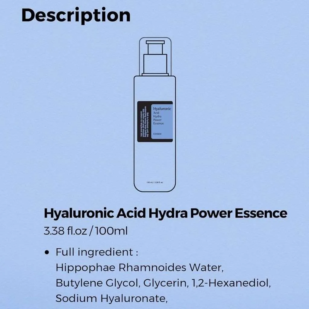 COSRX Hyaluronic Acid Hydra Power Essence 100ml