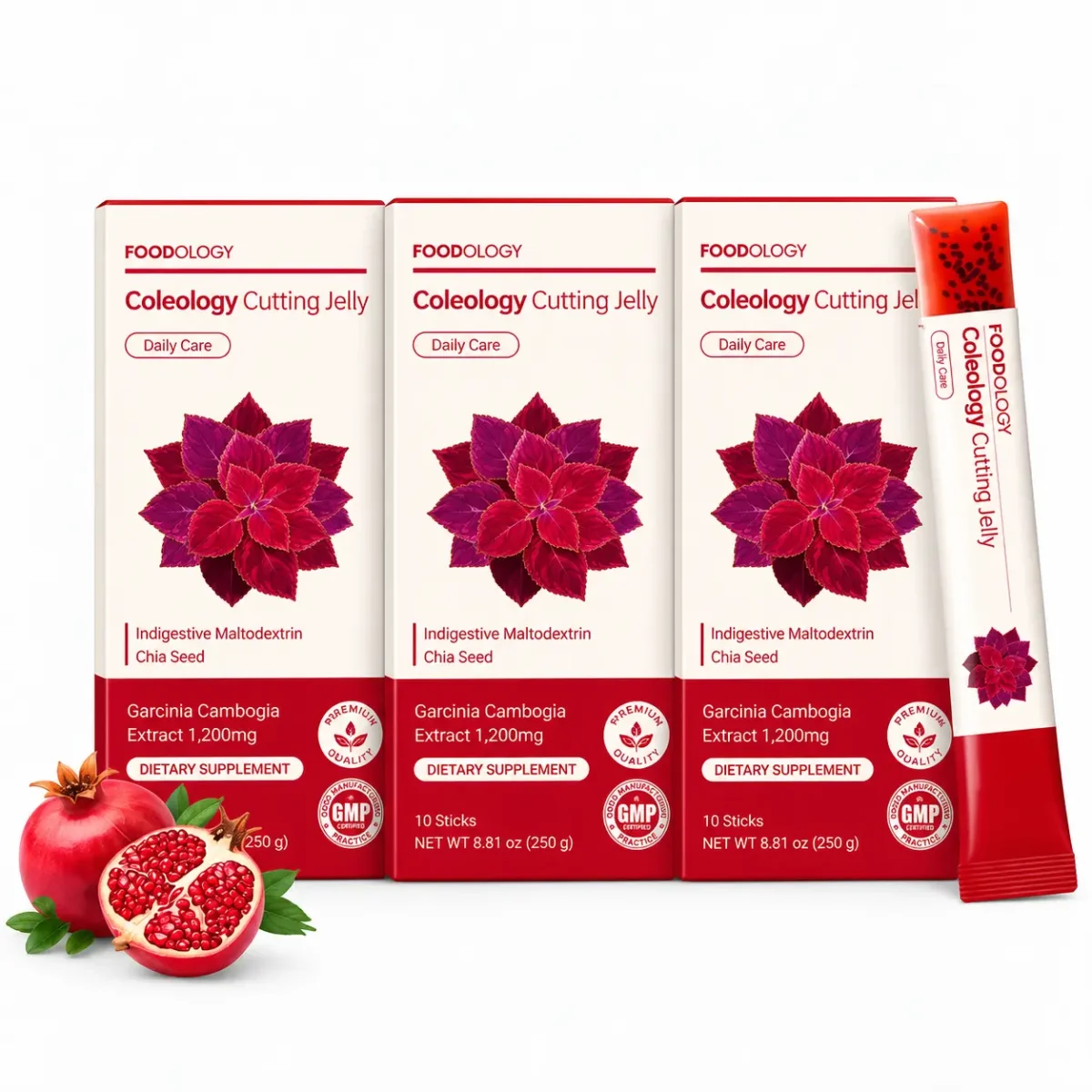 FOODOLOGY Coleology Cutting Jelly 3 Pack