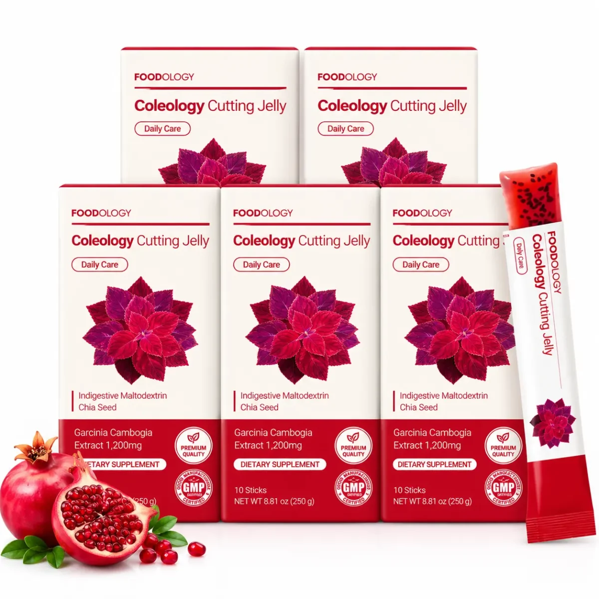 FOODOLOGY Coleology Cutting Jelly 6ea (2-Month)