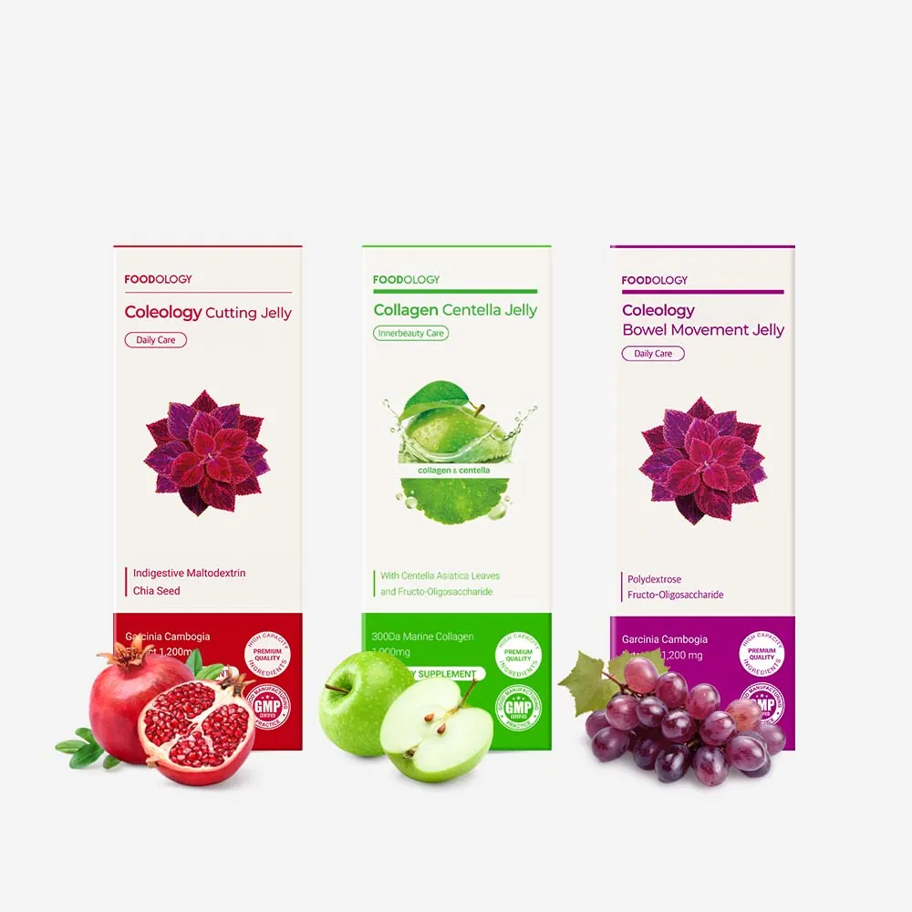 FOODOLOGY Coleology Jelly Trio (1-Month)