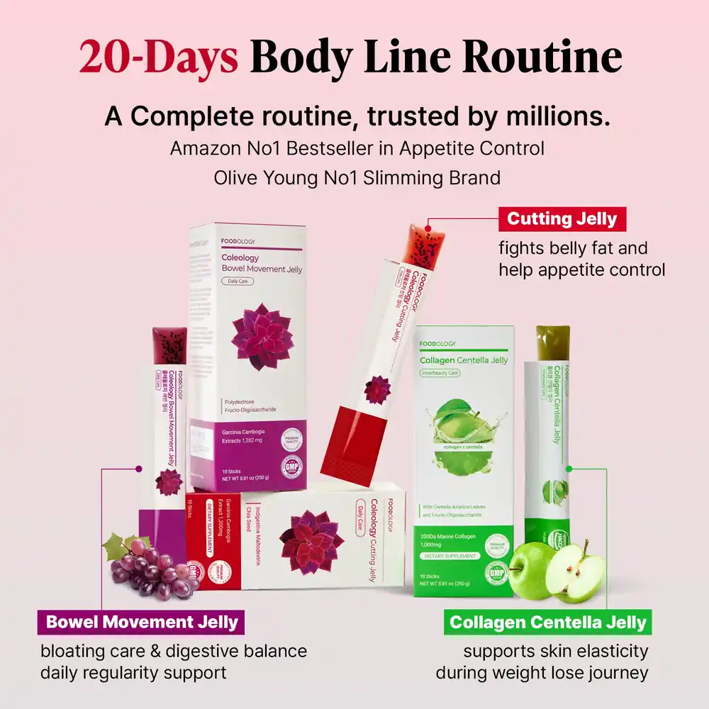 FOODOLOGY Coleology Jelly Trio (1-Month)