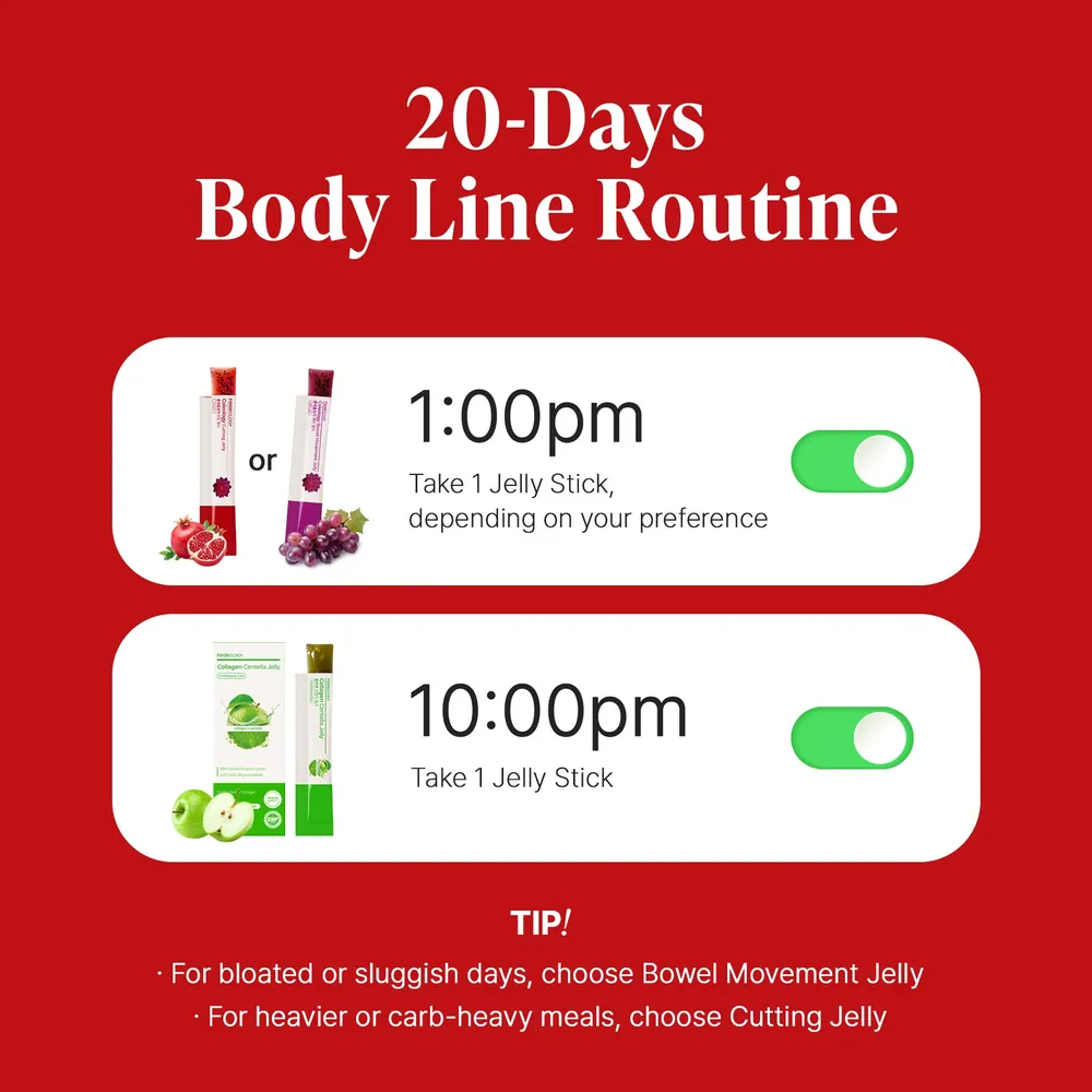 FOODOLOGY Coleology Jelly Trio (1-Month)