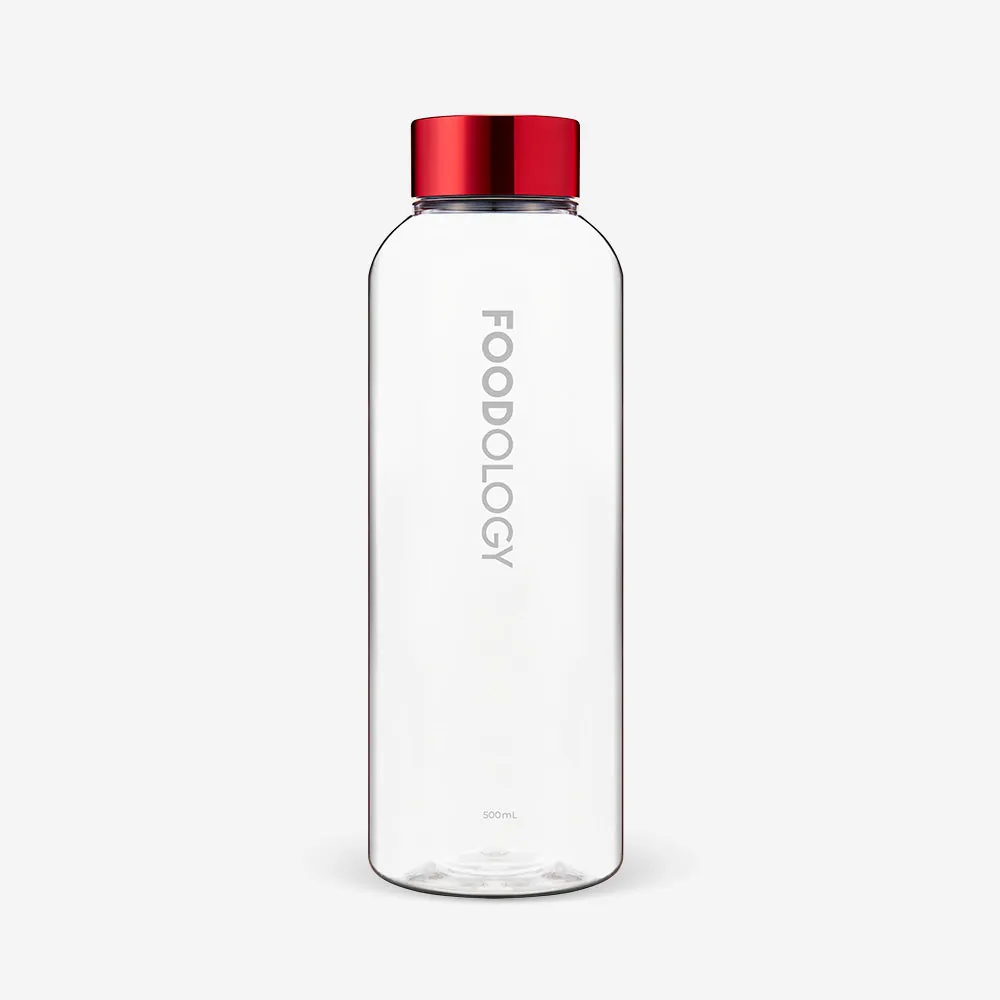 FOODOLOGY Drink Mix Bottle (Red, 16.9fl oz)