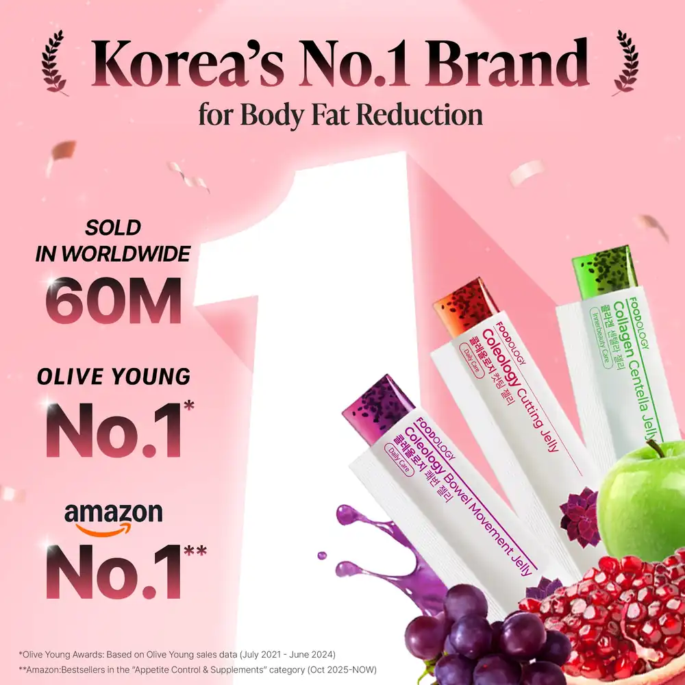 FOODOLOGY Coleology Jelly Trio 3ea (3-Month)
