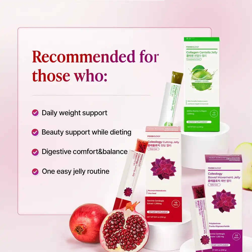 FOODOLOGY Coleology Jelly Trio 3ea (3-Month)