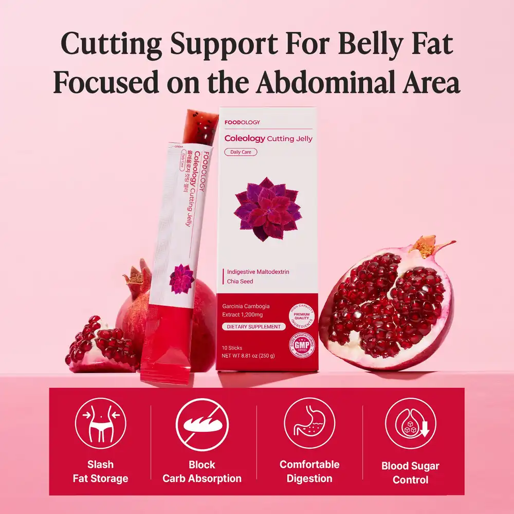FOODOLOGY Coleology Cutting Jelly 6ea (2-Month)