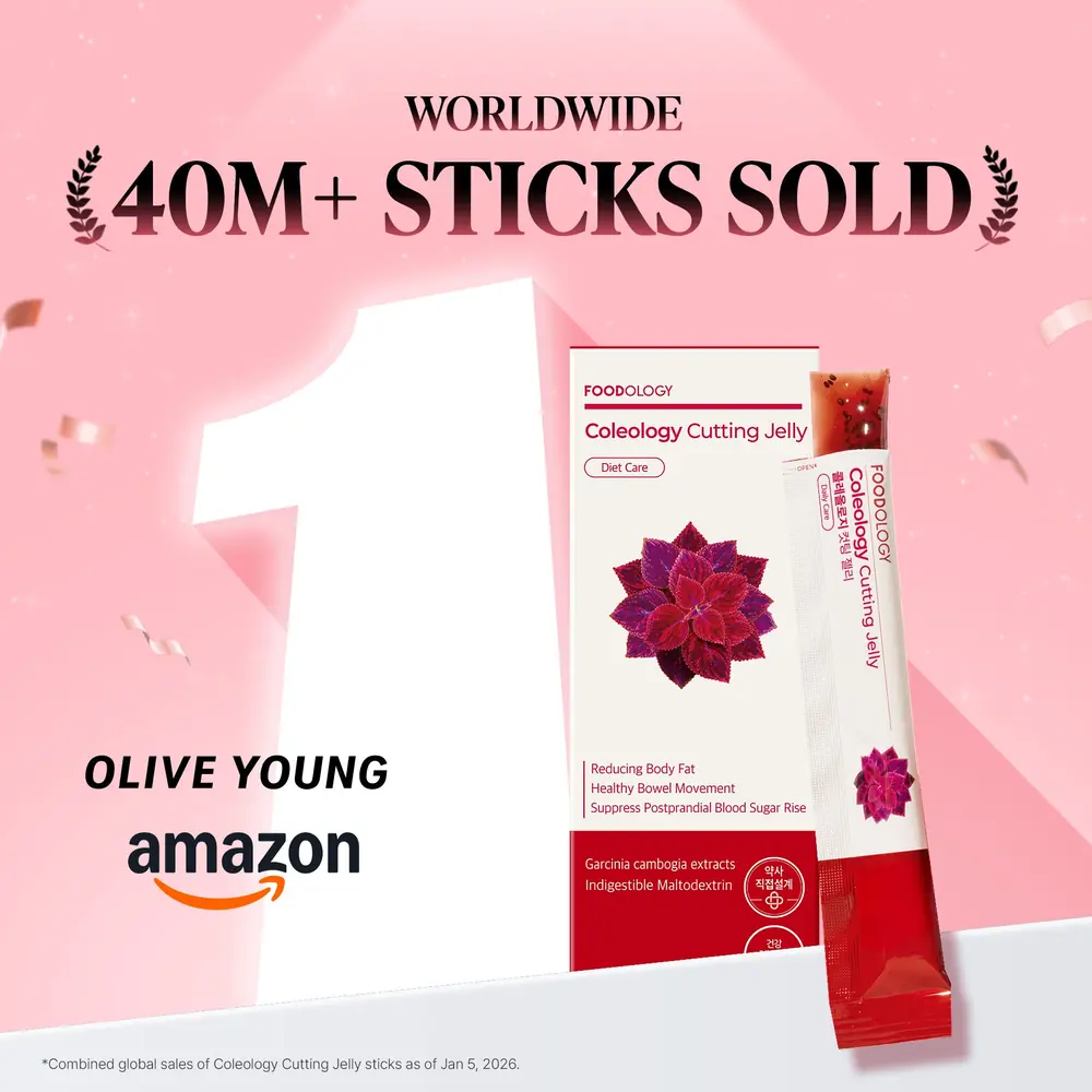 FOODOLOGY Coleology Cutting Jelly 6ea (2-Month)
