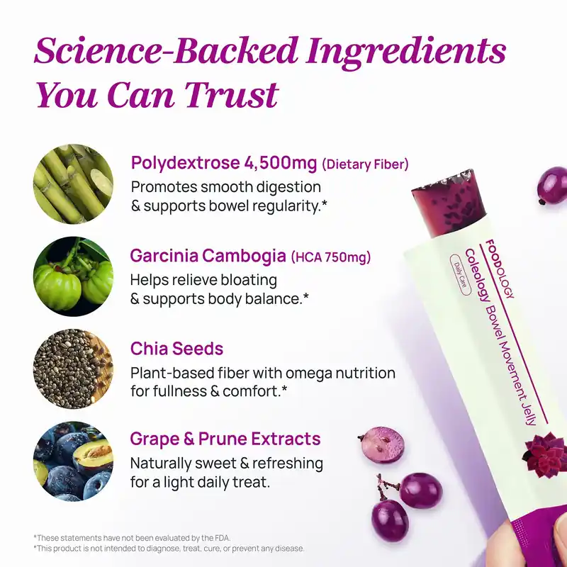 FOODOLOGY Coleology Bowel Movement Jelly Combo