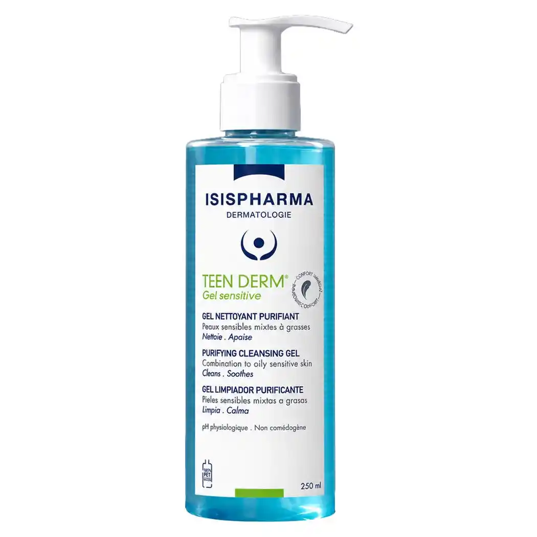 ISISPHARMA Teen Derm Gel Sensitive For Oily Skin - 250 ml