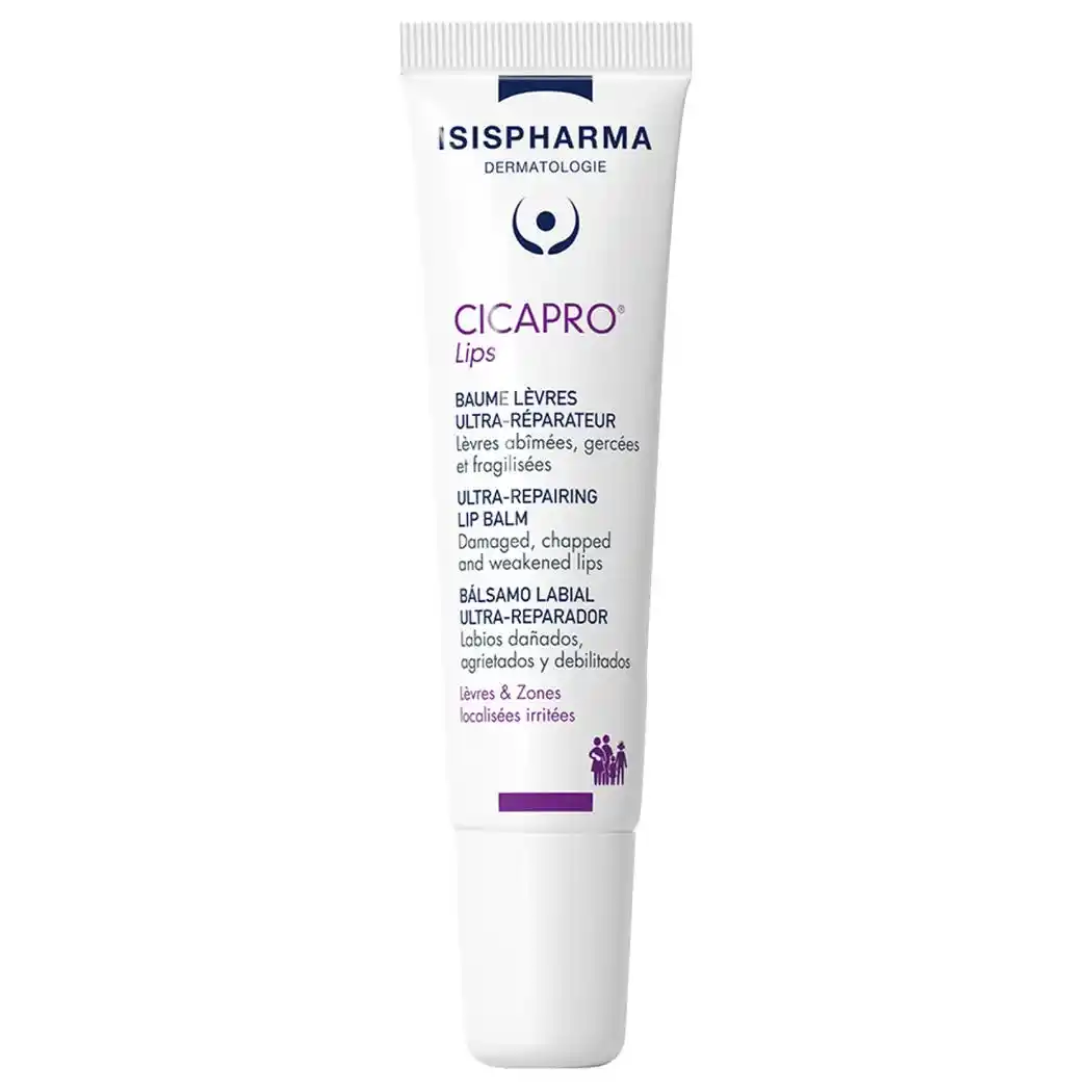 Isispharma Cicapro Ultra Reparing Lip Balm - 15 ml