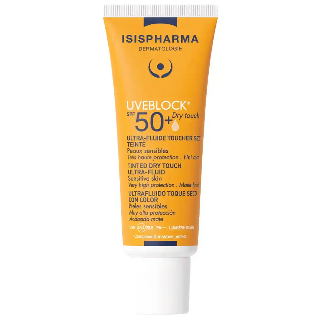 Isispharma UVE Block SPF50+ Dry Touch Light Tint - 40 ml